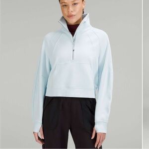 Half zip lululemon scuba